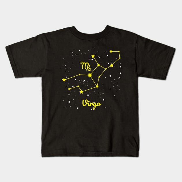 virgo zodiac Kids T-Shirt by 397House